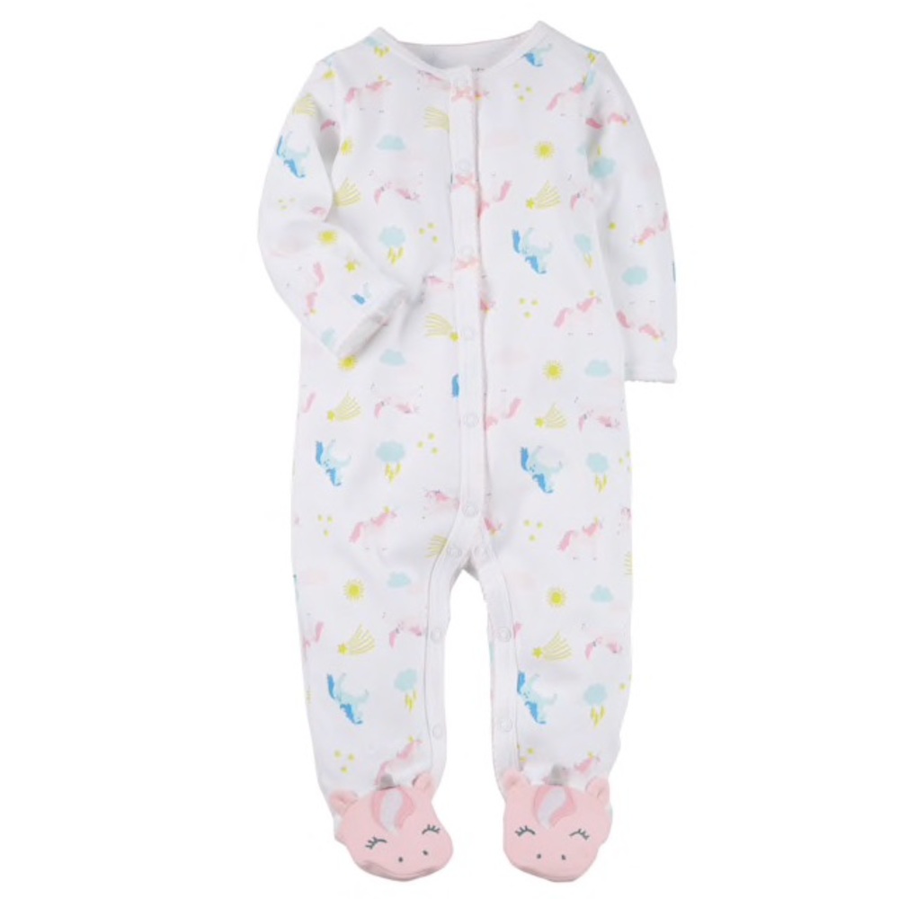 Unicorn 🦄 Footed Sleeper EUC